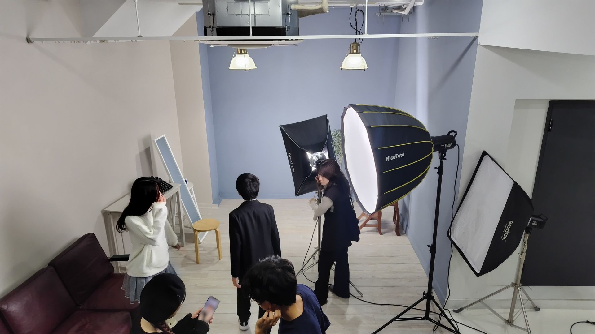 宣材写真撮影会の様子